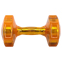 Гантель для фітнесу з TPU покриттям Zelart Jelly Urethane Coated Dumbbells TA-2946-15LB 1шт 6,8кг помаранчевий 1