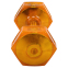 Гантель для фітнесу з TPU покриттям Zelart Jelly Urethane Coated Dumbbells TA-2946-15LB 1шт 6,8кг помаранчевий 2