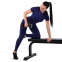 Гантель для фітнесу з TPU покриттям Zelart Jelly Urethane Coated Dumbbells TA-2946-20LB 1шт 9кг чорний 7