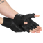Перчатки для кроссфита и воркаута кожаные HARD TOUCH BC-9527 S-XL черный 2