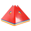 Фішка трикутна конус тренувальний з отворами SP-Sport C-9129 14см кольору в асортименті 6