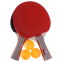 Набор для настольного тенниса Boli Star MT-9003 2 ракетки 3 мяча 0