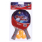 Набір для настільного тенісу Boli Star MT-9003 2 ракетки 3 м'яча 5