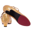 Обувь для бальных танцев женская Стандарт Zelart DN-3692 размер 34-40 золотой 2