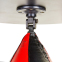Платформа для груши Пневмоустановка с грушей в комплекте Zelart BO-6768 76,5х 60х49,5см черный-красный 3
