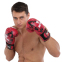 Перчатки боксерские на липучке PVC MIKE TYSON VL-8448 10-14 унций цвета в ассортименте 23