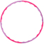 Обруч складний Хула Хуп Hula Hoop SP-Sport BARBIE FI-5948 8 секцій фіолетовий-рожевий 0