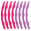 Обруч складний Хула Хуп Hula Hoop SP-Sport BARBIE FI-5948 8 секцій фіолетовий-рожевий 2