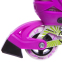 Роликовые коньки раздвижные Zelart SPRING Z-097VG размер 30-41 фиолетовый-зеленый 5
