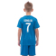 Форма футбольна дитяча з символікою футбольного клубу JUVENTUS RONALDO 7 резервна 2020 SP-Sport CO-1126 зріст 116-165 см синій 0