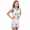 Форма баскетбольная детская NB-Sport NBA BUCKS 34 3582 S-2XL белый-зеленый 8