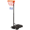 Стойка для нетбола мобильная с регулируемой высотой SP-Sport NETBALL S01N кольцо-сталь ø38см высота 240-305см 0