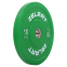 Блины (диски) бамперные для кроссфита резиновые d-52мм Zelart TA-7797-10 10кг зеленый 1