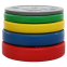 Блини (диски) бамперні для кросфіту гумові d-52мм Zelart TA-7797-10 10кг зелений 4