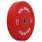 Блини (диски) бамперні для кросфіту гумові d-52мм Zelart TA-7797-25 25кг червоний 1