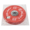 Блины (диски) бамперные для кроссфита резиновые d-52мм Zelart TA-7798-25 25кг красный 5