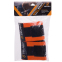 Бинты кистевые для жима STRENGTH WRIST WRAPS Zelart TA-7807 2шт размер 7,5x30см черный-оранжевый 6