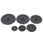 Блини (диски) сталеві d-30мм Zelart TA-7785-1_25 1,25 кг чорний 6