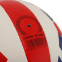 Мяч волейбольный BALLONSTAR VB-5063 №5 PU красный-белый-синий 3