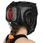 Шлем боксерский открытый кожаный FISTRAGE VL-8497 S-XL цвета в ассортименте 13