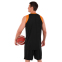 Форма баскетбольная майка и шорты Joma FINAL II 102849-108 5XS-2XL черный-оранжевый 2