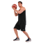 Форма баскетбольная майка и шорты Joma FINAL II 102849-108 5XS-2XL черный-оранжевый 8