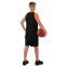 Форма баскетбольная майка и шорты Joma FINAL II 102849-108 5XS-2XL черный-оранжевый 13