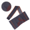 Налокотник эластичный с фиксирующим ремнем SIBOTE ST-963 S-XL 1шт серый-оранжевый 1