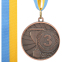 Медаль спортивна зі стрічкою CUP SP-Sport C-6208 ø5см золото, срібло, бронза 6