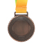 Медаль спортивна зі стрічкою LAUREL SP-Sport C-6209 золото, срібло, бронза 7
