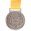 Медаль спортивна зі стрічкою SP-Sport UKRAINE C-6210 золото, срібло, бронза 4