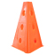 Фішка конус тренувальний трикутна з отворами для перекладин SP-Sport C-9140 23см кольори в асортименті 2