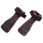 Гимнастические накладки перчатки для турника SP-Sport TA-5560 черный-коричневый 4
