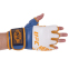 Перчатки для смешанных единоборств MMA кожаные UFC TrueThai UTT-75542 L-XL синий-белый 1