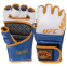 Рукавиці для змішаних єдиноборств MMA шкіряні UFC TrueThai UTT-75542 L-XL синій-білий 2
