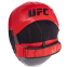 Лапа Вигнута для боксу та єдиноборств UFC PRO Micro UCP-75344 23х17,5х4,5см 2шт чорний-червоний 0