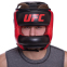 Шлем боксерский с бампером кожаный UFC PRO UHK-75063 M черный 4