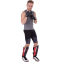 Защита голени и стопы для единоборств UFC PRO Training UHK-69979 S-M красный-черный 3