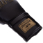 Перчатки боксерские кожаные на шнуровке UFC PRO Prem Lace Up UHK-75044 12унций черный 1