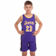 Форма баскетбольная детская NB-Sport NBA LAKERS 23 BA-0563 M-2XL цвета в ассортименте 7
