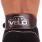 Пояс атлетический кожаный VELO VL-6627 ширина-15см размер-S-XXL черный-коричневый 10