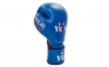Перчатки боксерские кожаные профессиональные AIBA VELO 2081 10-12унций синий 3