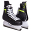 Коньки хоккейные Zelart Z-0890 размер 34-45 черный-салатовый 0