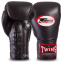 Перчатки боксерские кожаные на шнуровке TWINS BGLL1 12-18унций цвета в ассортименте 0