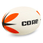 Мяч для регби CORE R-5290-4 №4 белый-красный 0