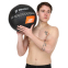Мяч волбол для кроссфита и фитнеса Zelart WALL BALL TA-7822-12 вес-12кг черный 6