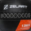 М'яч волбол для кросфіту та фітнесу Zelart WALL BALL TA-7822-13 вага-13кг чорний 0
