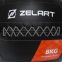 Мяч волбол для кроссфита и фитнеса Zelart WALL BALL TA-7822-8 вес-8кг черный 0