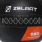 М'яч волбол для кросфіту та фітнесу Zelart WALL BALL TA-7822-9 вага-9кг чорний 0