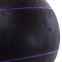 Мяч медицинский медбол с двумя ручками Zelart TA-7827-10 вес-10кг d-27,5см черный-серый 3